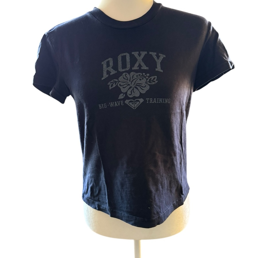 Roxy Bug Wave Training Short Sleeve Tee Navy